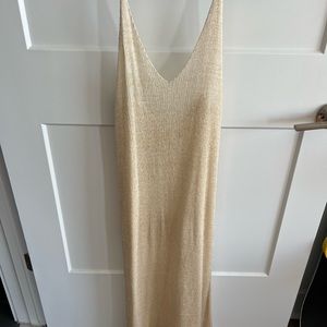 Beach Bunny Golden Girl Maxi Coverup Size Small